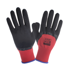 Rukavice pracovní X-FLOP č.9 s pěnovým latexem