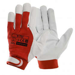 Rukavice pracovní X-TEC č.9 kozinka