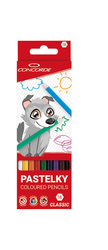 Pastelky 18ks šestihranné Concorde