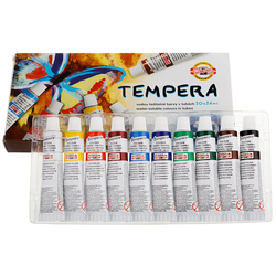 Barvy temperové 10ks/16ml KOH-I-NOOR