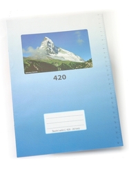 Sešit 420 A4 čistý, bílý bezdřevý papír