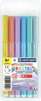 Fixy 7550/6ks sada pastelové vypratelné Centropen